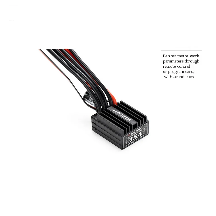 

1PCS Flycolor ESC 3S 35A Lipo Brushless ESC RC Car Electric Speed Controller with 2ABEC MCU Processer for Climbing Racing Car