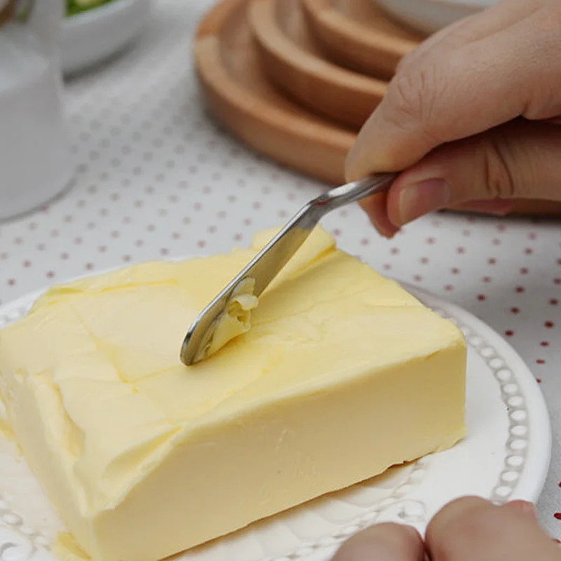 

Stainless Steel Butter Knife Cheese Dessert Jam Cream Spreader Bread Toast Cake Spatula Western Cutlery Breakfast Tool