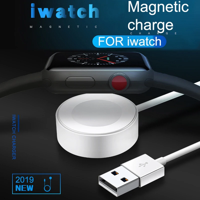 

Wireless Fast Charger For Apple Watch USB Charging For Watch Series 2/3/4 Magnetic Watch Charger 38mm & 42mm Smart watch