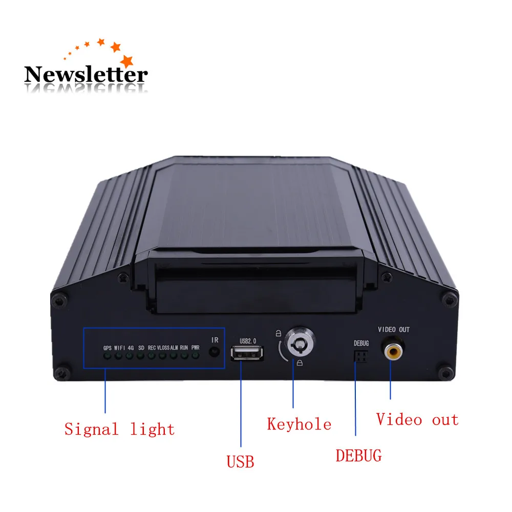 8 каналов 720 P AHD HDD SSD Мобильный DVR с gps 3g для грузовика такси школьный