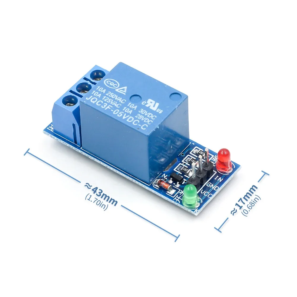 1 шт. 5 в низкий уровень триггера один 1 канал релейный модуль Интерфейсная плата щит для PIC AVR DSP ARM MCU Arduino
