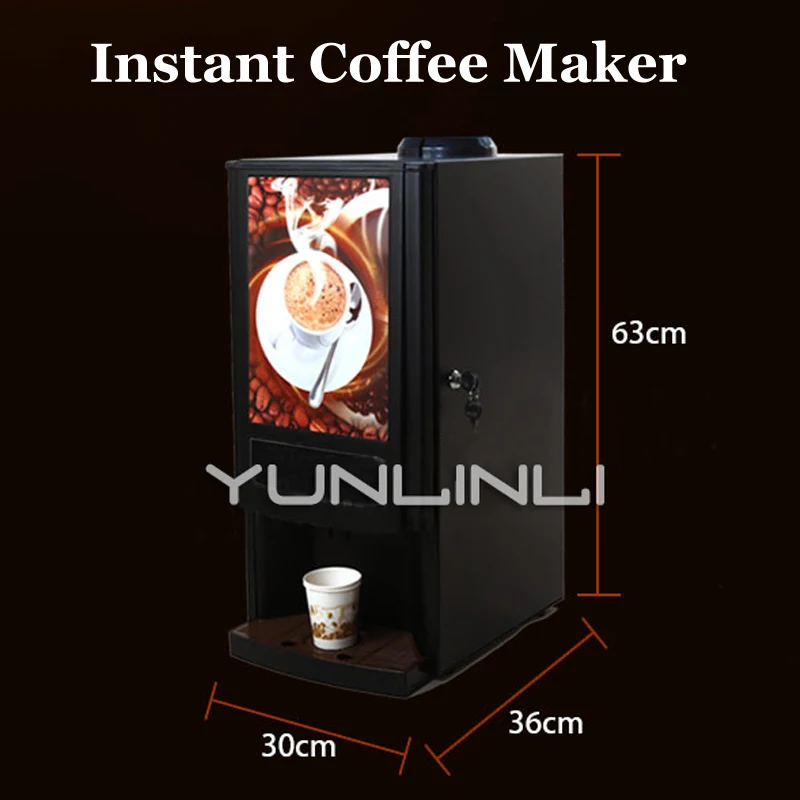 Office Full-automatic Instant Coffee Machine Milk Tea Integrated Machine 220V Muitl-functional Coffee Maker SC7902w2