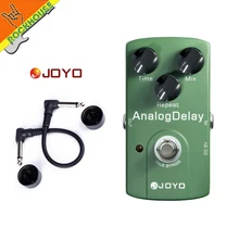 JOYO аналоговая задержка гитарные эффекты гитарная педаль эхо Задержка Время смешанный повторение регулируемый теплый и естественный тон истинный обход