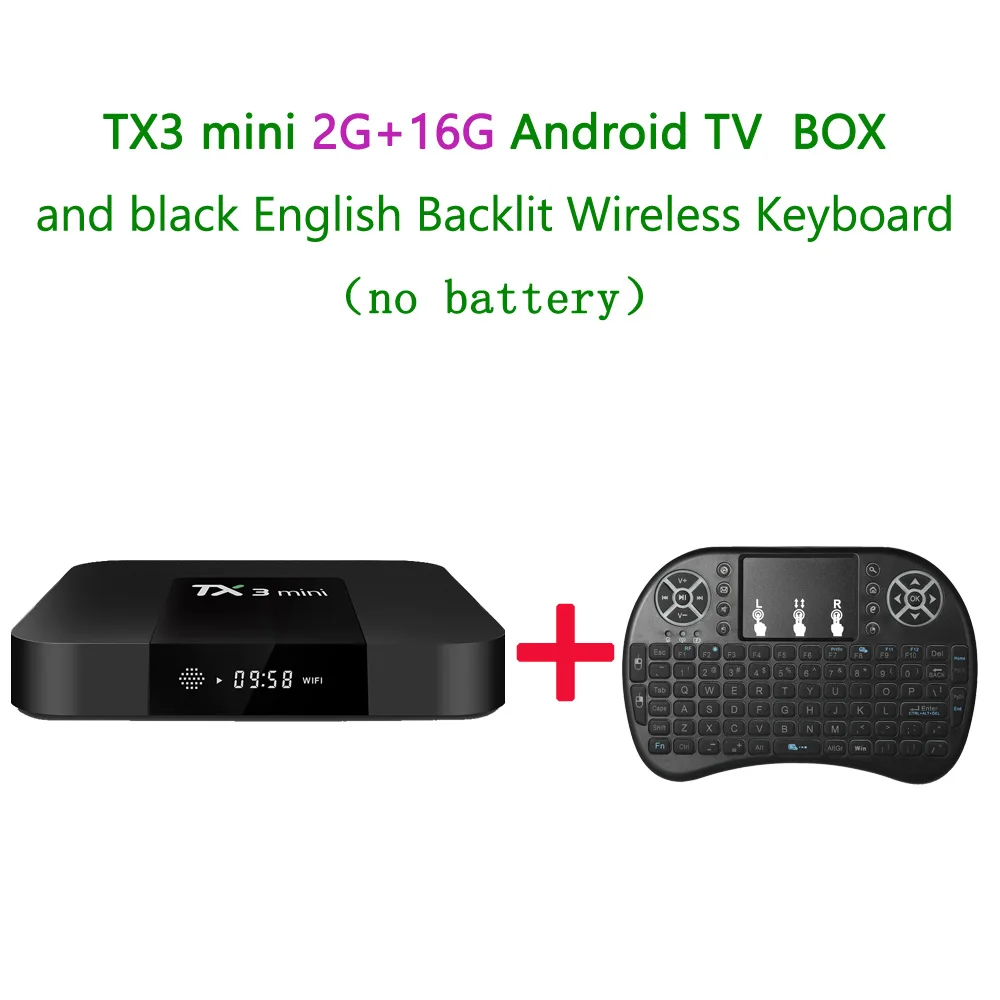 TX3 Мини Android 7,1 ТВ приставка 2 Гб 16 Гб DLNA WiFi LAN HD медиаплеер приставка Amlogic S905W четырехъядерный H.265 Мини ПК Smart tv - Цвет: Синий