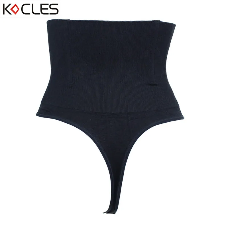 Women High Waist Butt Lifter Body Shaper Sexy Thong Underwear Waist ...