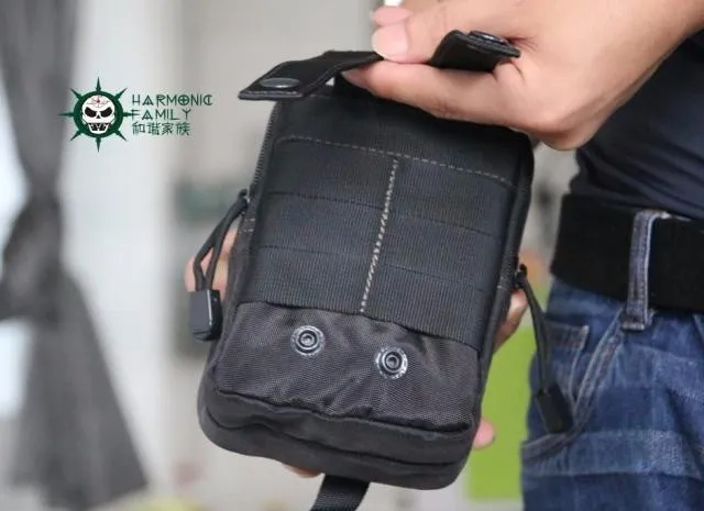 Дорожный Органайзер EDC MOLLE тактические сумки на пояс спортивная сумка для смартфона iPhone 6 Plus, samsung Note 2 3 4 водонепроницаемый