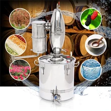 Высокое качество 25л 45л воды спирта дистиллятор пивоварения комплект вина делая эфирные масла бойлер