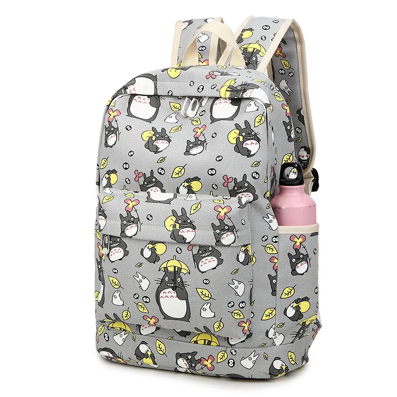 Новинка, Модный женский рюкзак Totoro, 3D принт, для путешествий, мягкий рюкзак для женщин, mochila, школьный космический рюкзак, рюкзак для ноутбука, рюкзаки для девочек