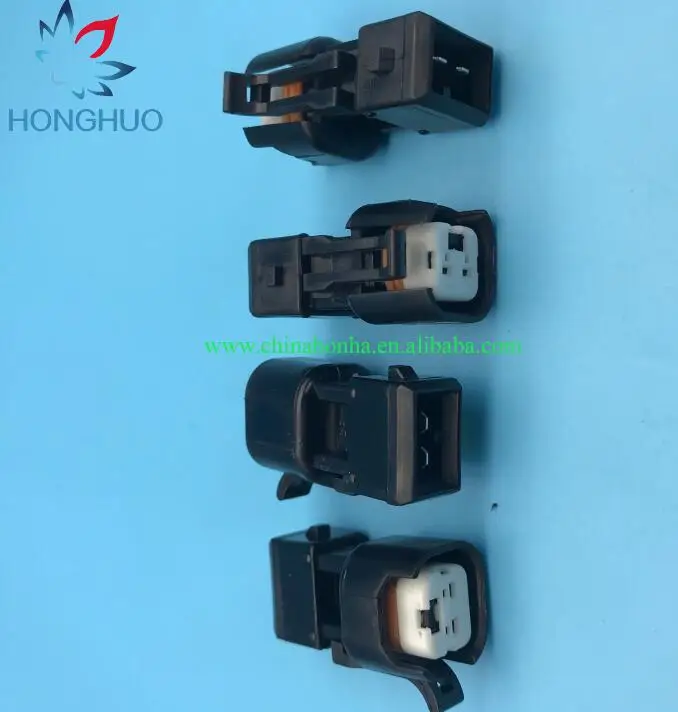 

100pcs/lot EV1 to EV6/EV6 to EV1 three different Fuel Injector Sensor USCAR auto 2 pin wire harness connector