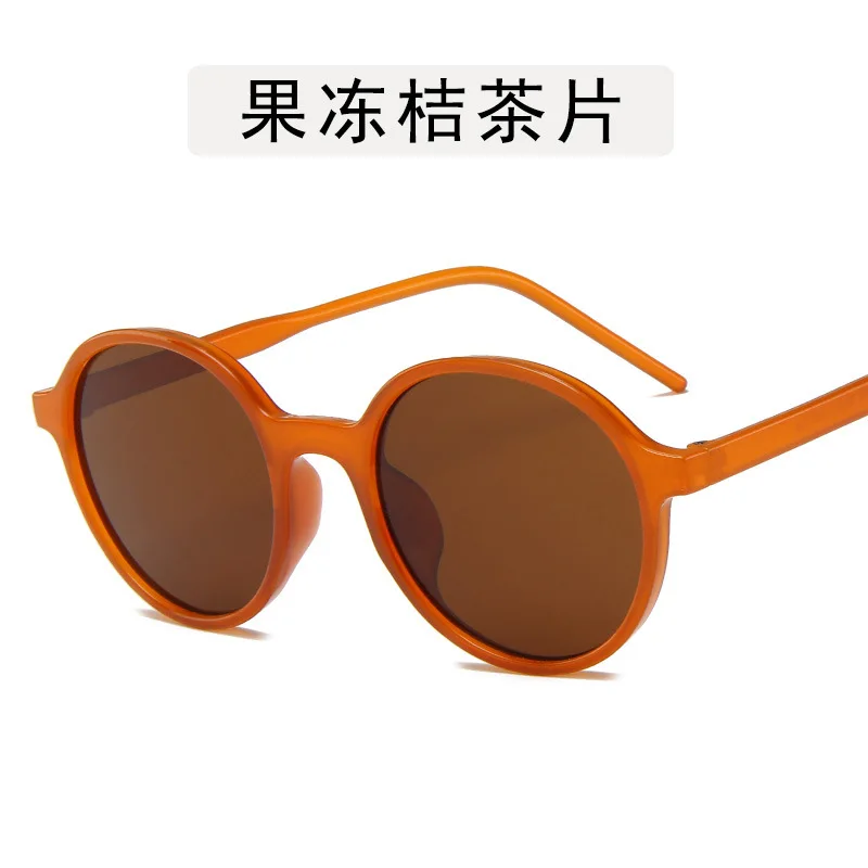 Ретро Круглые Солнцезащитные очки женские брендовые дизайнерские солнечные очки женские солнцезащитные очки модные летние Gafas Feminino Gafas De Sol uv400 - Цвет линз: 3
