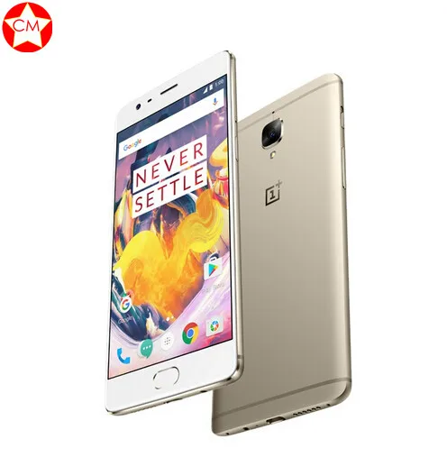Оригинальный Oneplus 3t A3003 LTE 4G телефон Snapdragon 821 5 "Android 6 0 ГБ ОЗУ 64/128 Гб ПЗУ 16 МП сканер