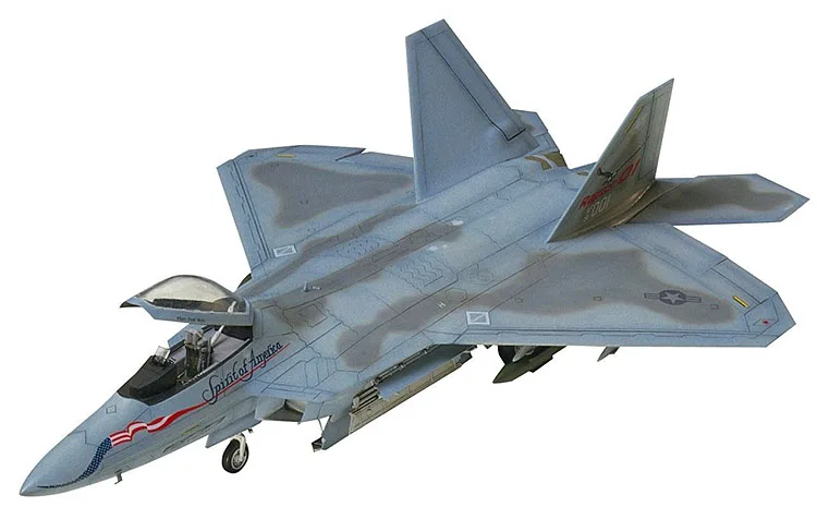 1/72 США F-22 Истребитель модель Собранный модель самолета 60763