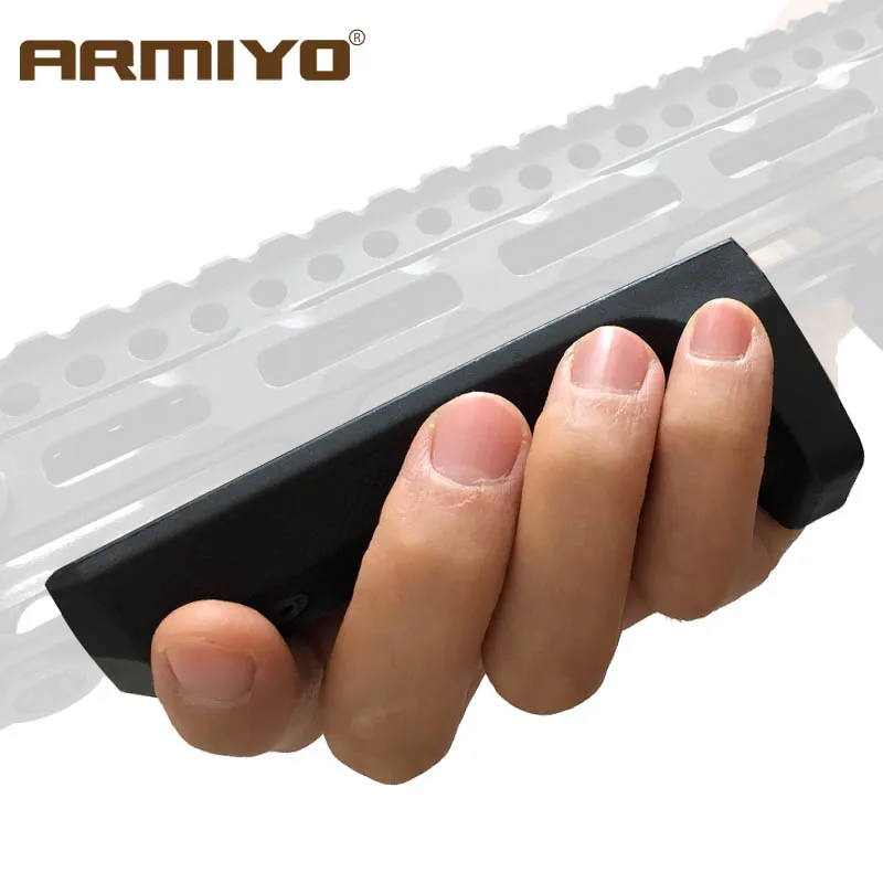 

Armiyo Tactical Grip Fore Handle Fit Modular Locking Accessory Mounting System & Key Pattern Handguard Hunting Accessories m4