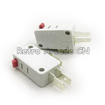 

Free shipping 10pcs/lot High quality Zippy 3Pin microswitch for arcade push button and joystick MAME Jamma game switch