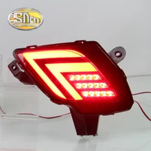 SNCN Multi-function LED Reflector Lamp Rear Fog Lamp Rear Bumper Light Brake Light For Mazda CX-5 CX5 2013 2014 2015 2016