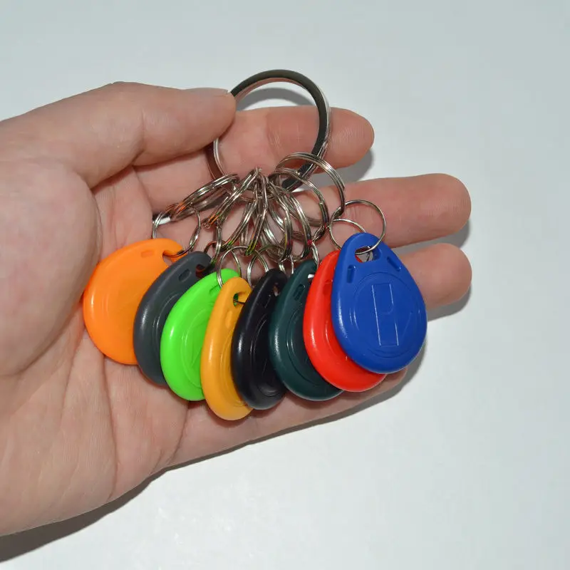 10 шт. клон EM4305 T5577 близость дубликатор для создания копий 125 кГц RFID тег llaveros llavero Porta Chave карты стикер брелок жетон кольцо