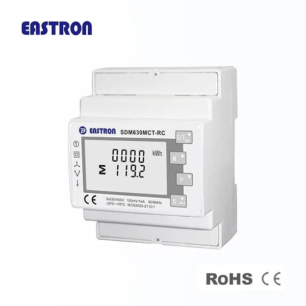 SDM630MCT-RC+ 3pcsESCT-RC150 трехфазный трехпроводной Роговский катушка счетчик энергии