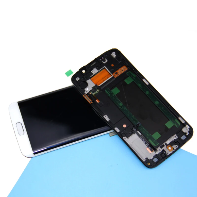 S6 края ЖК дисплей для Samsung Galaxy edge G925 G925F Экран Дисплей + сенсорный экран Стекло