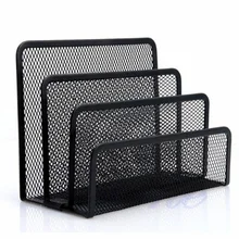 Document-Tray Organiser File-Holder Metal Sorter Desk Mesh Mail Business Practical Office