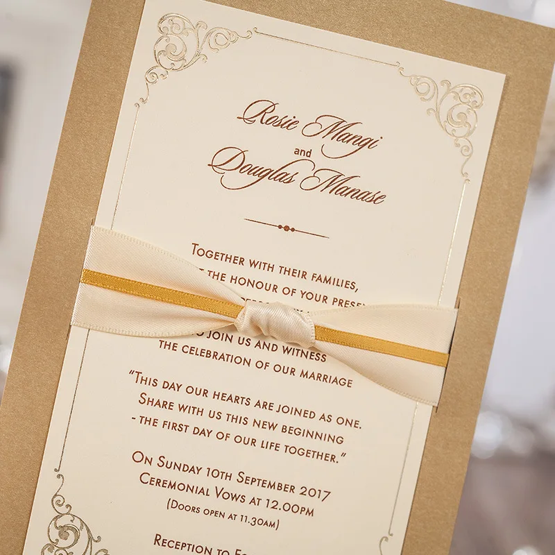luxury laser cut wedding invitation card business invitation invitation cards business