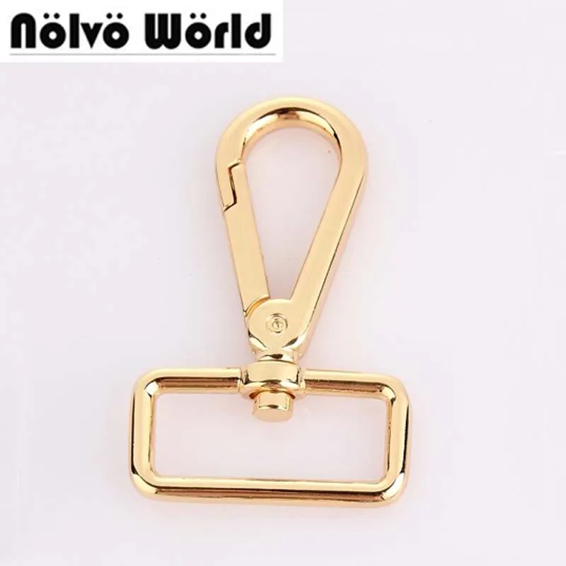 Nolvo World 32X60mm trigger snap hook swivel hooks clasp for Genuine leather bags handbags webbing strap owner 52567 14 hooked snap swivel 9 шт