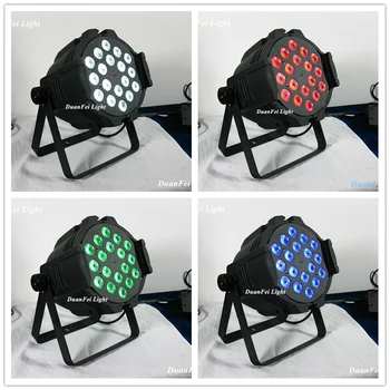 

4pcs High bright hi quality led par can 18x18w rgbw par led stage dj par indoor used