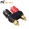 Speaker banana plug BINDING POST terminal connector banana socket Dual Female Banana Plug for Speaker Amplifier 1pc ► Photo 1/6