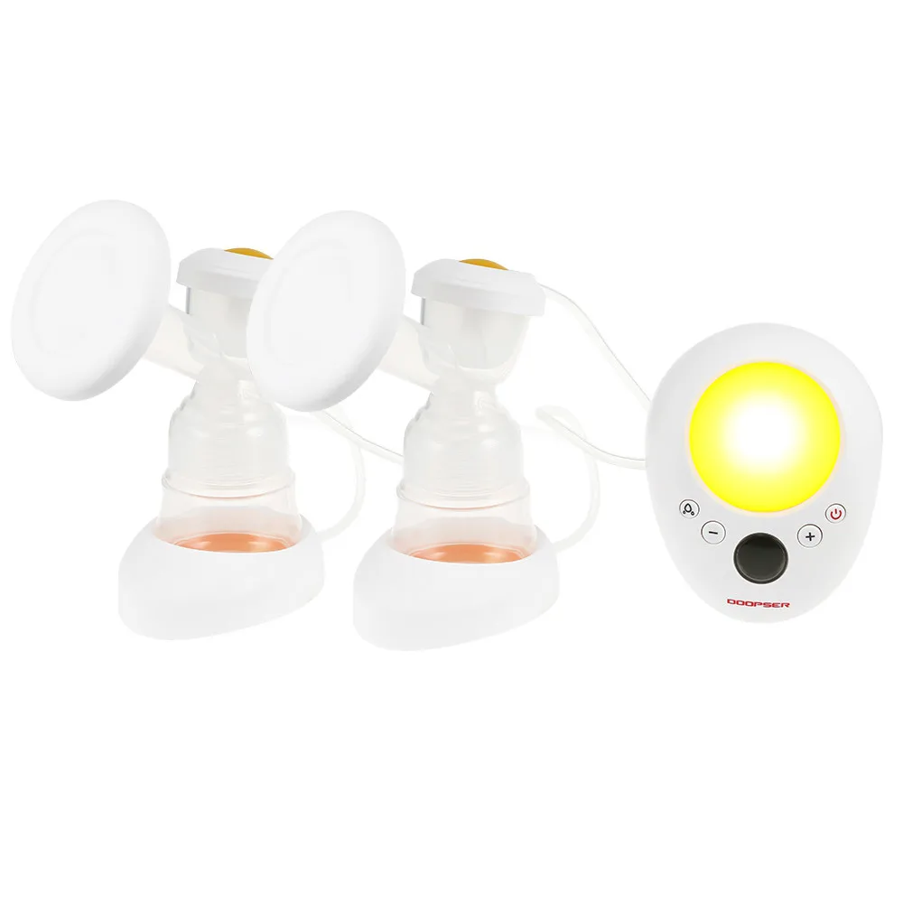 

Intelligent Electric Double Breast Pump BPA Free Milking Machine Natural Suction Enlarger Kit Feeding Bottle Milksucker hot sale
