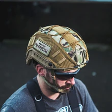 OneTigris Tactical Multicam Helmet Cover for XL Ops-Core FAST PJ Airsoft Helmets & L Size Ballistic Helmets militech fast od green fa style super abs airsoft tactical helmet ops core style high cut training helmet super tough quality