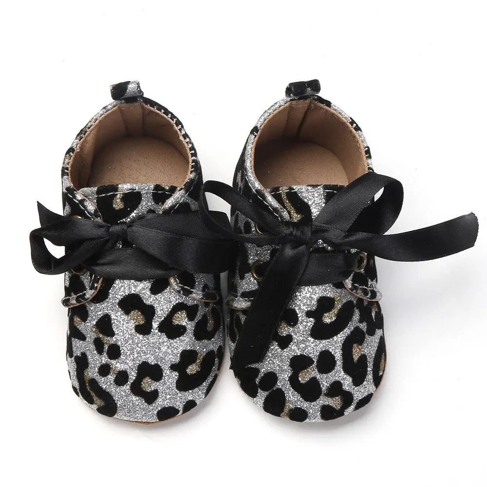 Pudcoco Детские обувь для новорожденных блеск мягкая обувь для маленьких мальчиков и девочек обувь Pre-walker 0-18 месяцев AU