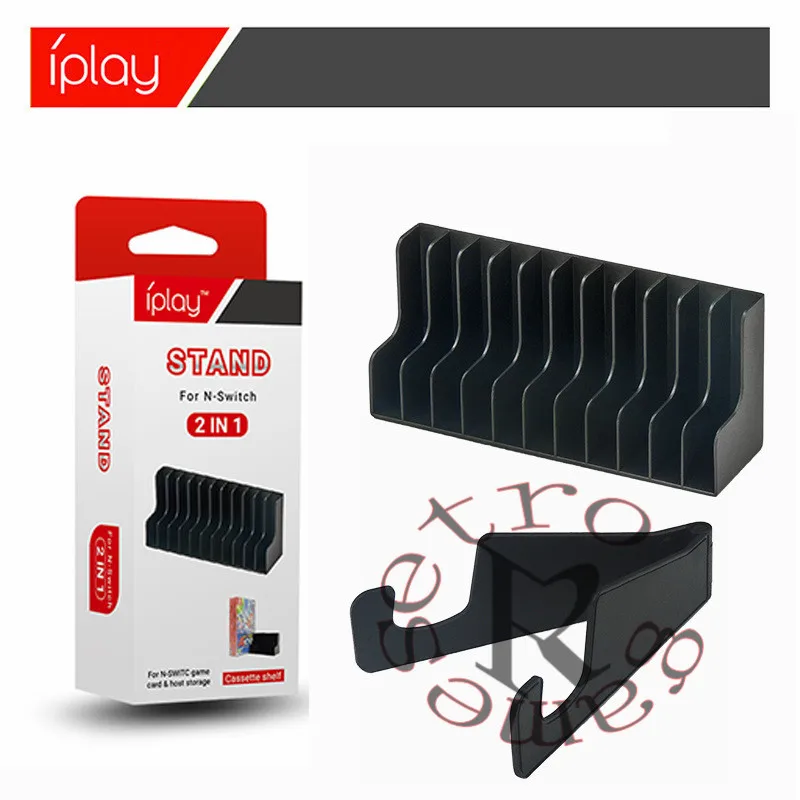 

Desk Storage Stand CD Holder Game Card Disk Rack And Host Bracket For Nintendo Switch