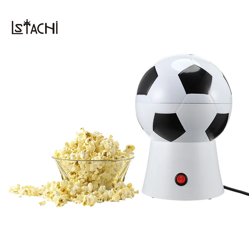 

LSTACHi Football Style Electric Popcorn Machine Household DIY Popcorn Maker Food Processors For parents With Kids 1200W Gift