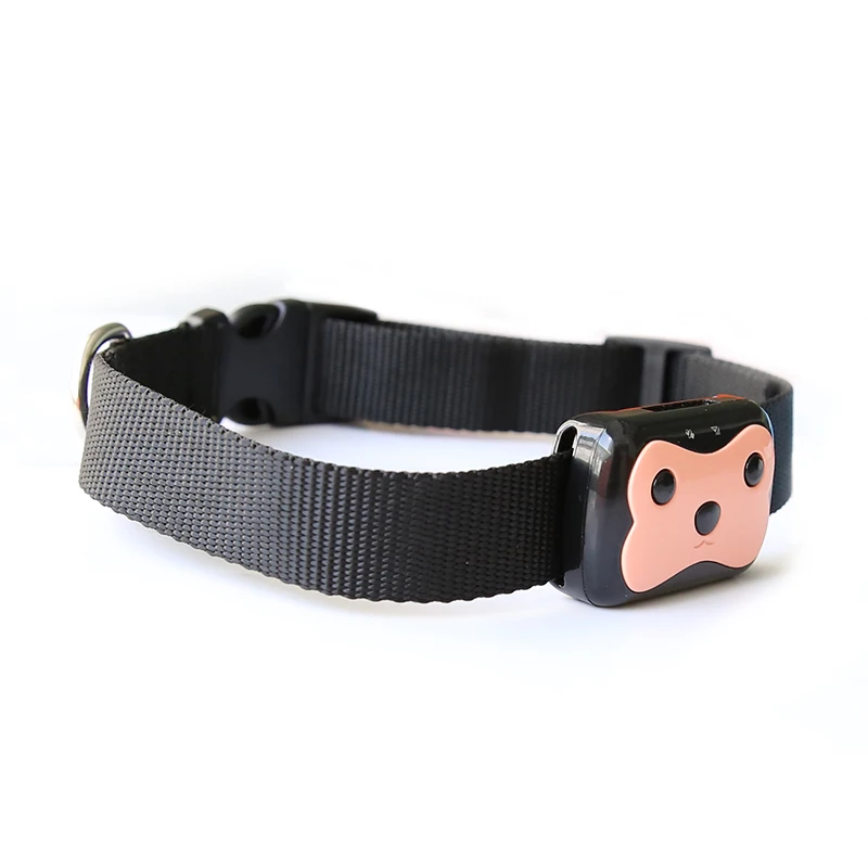 Mini Pet GPS Tracker Waterproof Smart GPS Tracker With Collar For Pets Cat Dog GPS+LBS Location Free APP LED Indicator