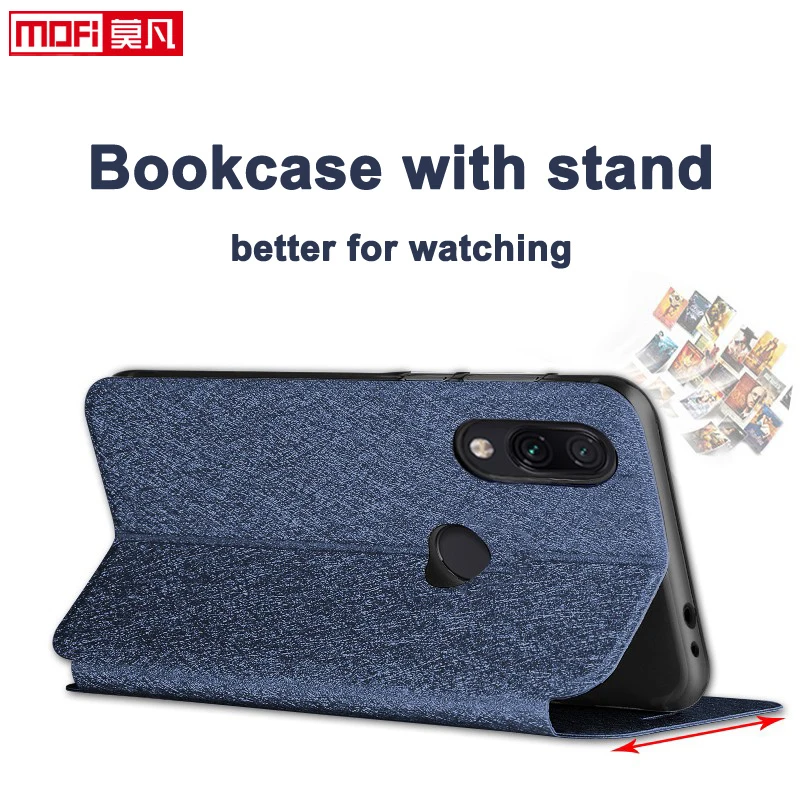  case for xiaomi redmi note 7 pro case redmi note 7 flip case leather book stand magnet funda luxury