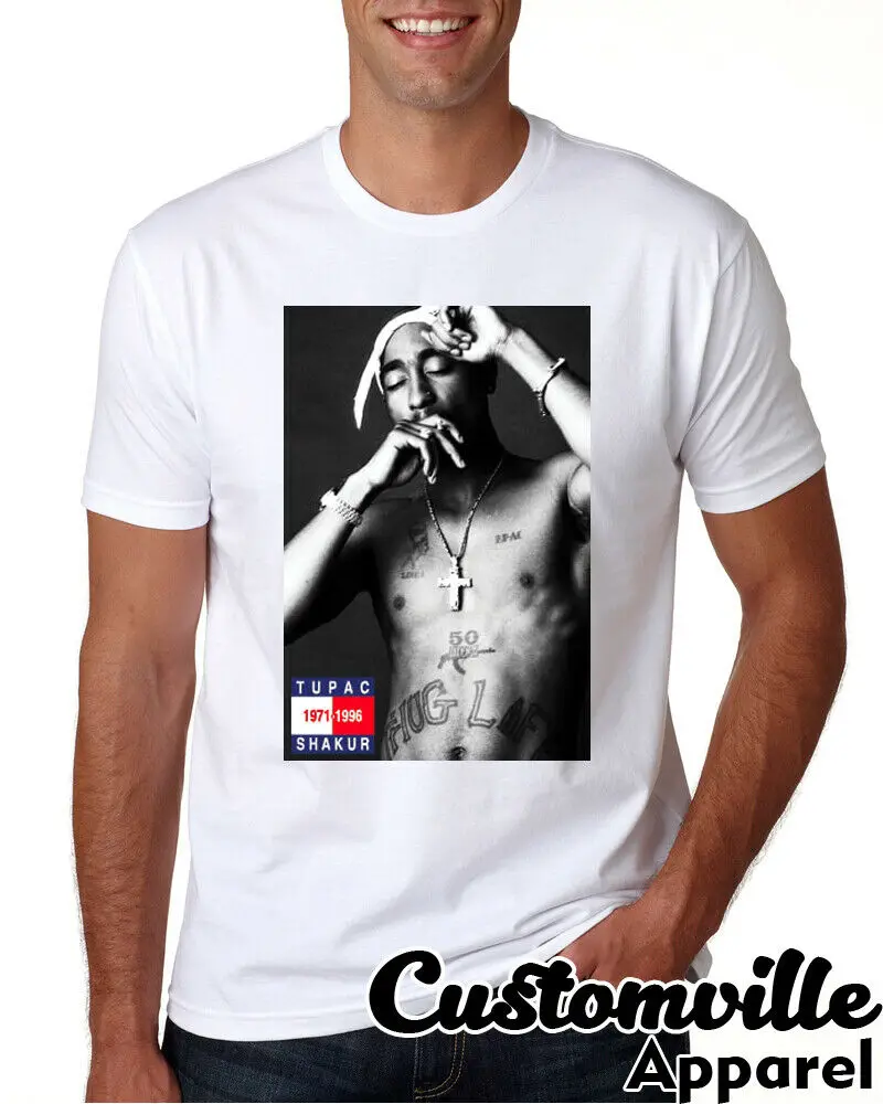 2019 Забавный Тупак Мужская Унисекс 2Pac Shakur вдохновленная футболка Легенда хип-хоп