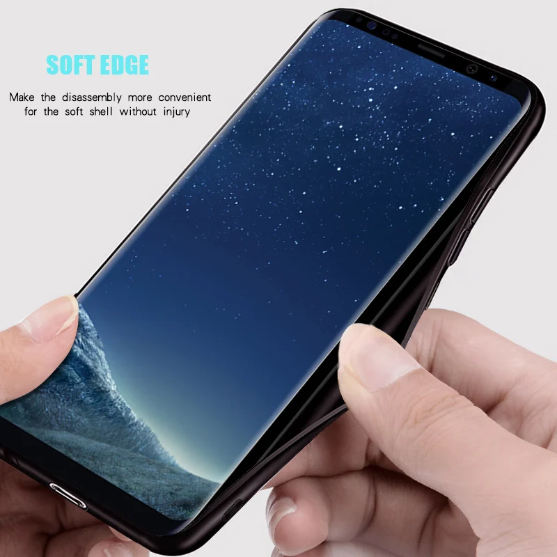 Для samsung S8 Plus чехол MOFI для samsung Galaxy S8/S8+ Задний Полный чехол Чехол для S8Plus Мягкий силиконовый чехол Деловой чехол