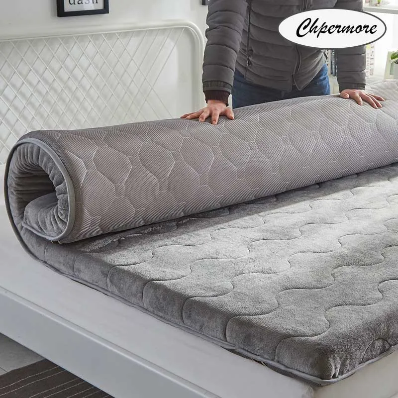 Chpermore Thicken Mattresses Keep warm Foldable Tatami Single double 100% cotton Mattress For Family Bedspreads King Size Chpermore Thicken Mattresses Keep warm Foldable Tatami Single double 100% cotton Mattress For Family Bedspreads King Size
