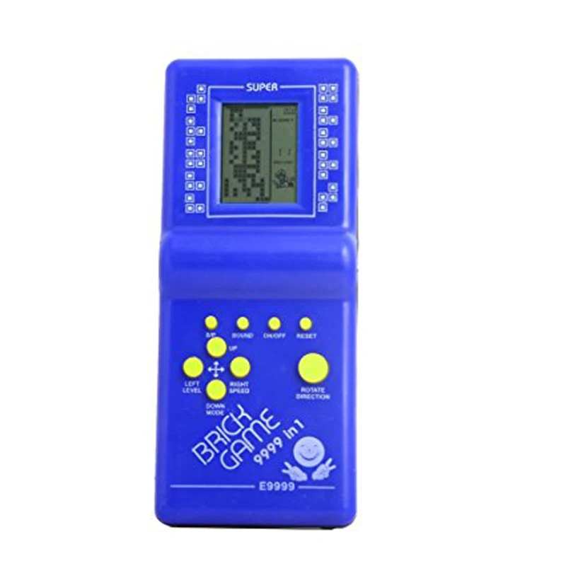 Discount !! Childhood Classic Retro Tetris Handheld Game Player 2.7
