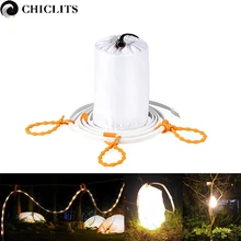 Portable Outdoor Waterproof LED Strip 1.5m DC 5V USB Power LED Rope Lights for Camping Hiking Flexible Strip LED Lantern Lights