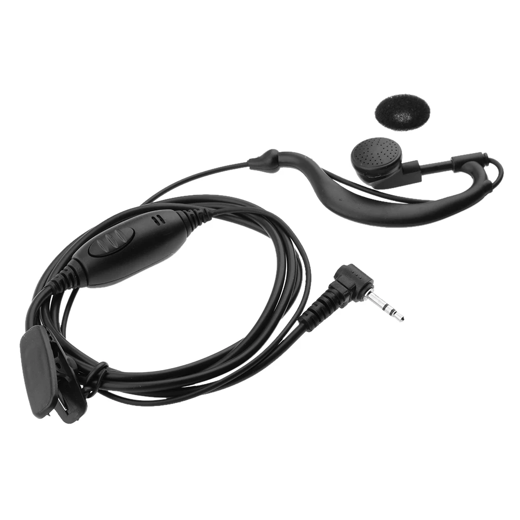 Clip-Ear Headset/Earpiece Mic for Motorola Talkabout Two Way Radio Walkie Talkie