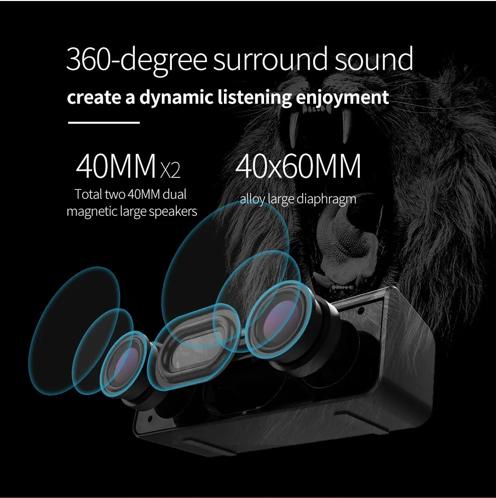 ZEALOT портативный Bluetooth динамик беспроводной громкоговоритель звук системы 10 Вт стерео музыка объемный Настольный динамик