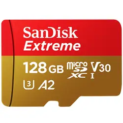 SanDisk Extreme 128 GB Micro sd 64 GB карта памяти 256G microSD карты TF карты Class10 U3 w адаптер Sdcard sd-карта tarjeta SDXC/SDHC
