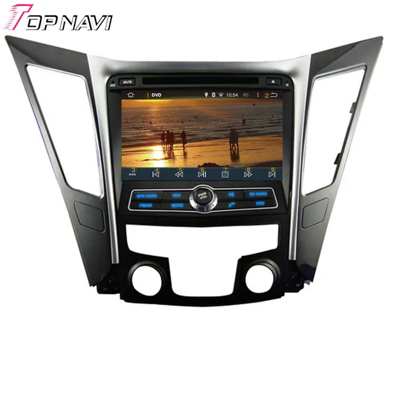Topnavi 8 ''Восьмиядерный 4 Гб ОЗУ Android 6,0 Автомобильный видео плеер Авто аудио DVD ПК для HYUNDAI SONATA I40 I45 I50 YF 2011-gps радио