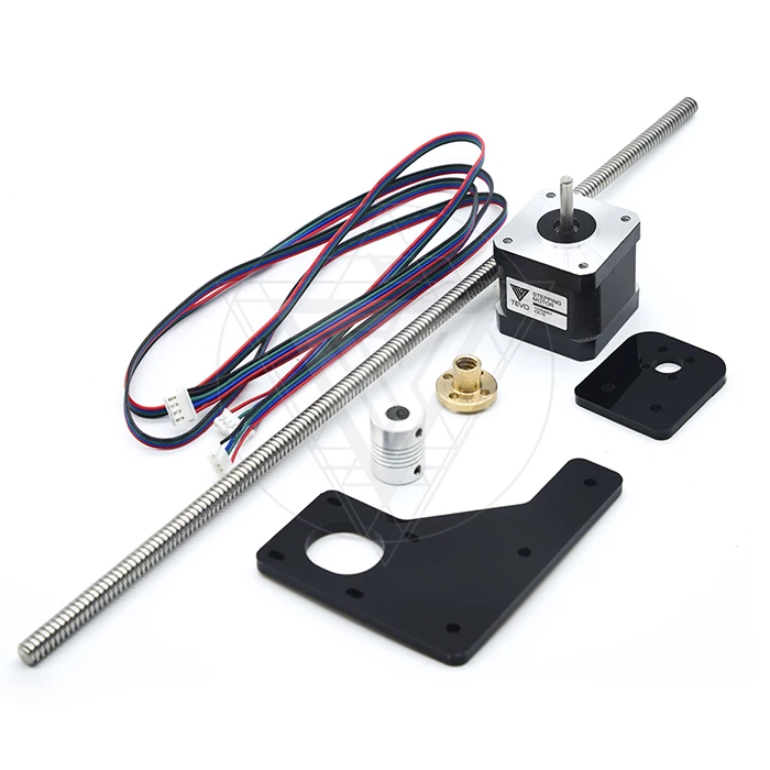 TEVO двойной Z Axis Upgrade Kit Nema 42 Шаговый двигатель и T8* 2 свинцовый винт 375 мм с латунной гайкой для тарантула 3D части принтера