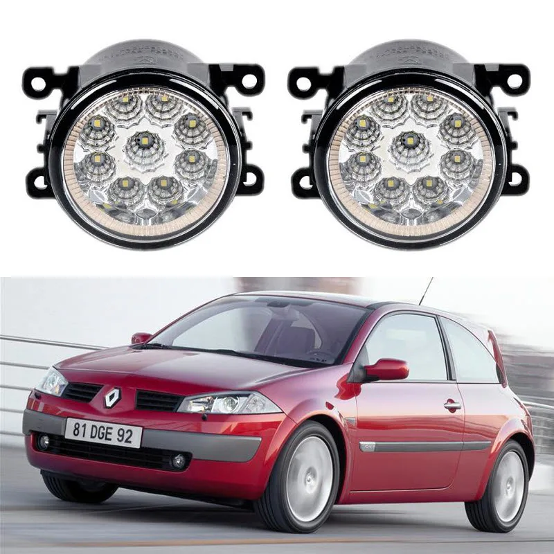 Автостайлинг для Renault Megane 2 Sedan Estare Soloon 2002 2011 9 светодиодных противотуманных фар H11