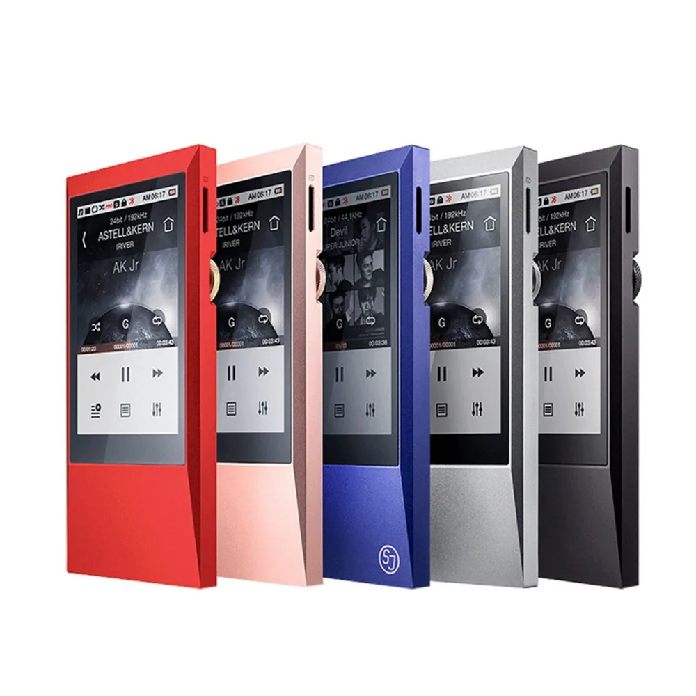 Iriver Astell y Kern DSD AK Jr 64 GB REPRODUCTOR de ALTA FIDELIDAD Portátil bluetooth MÚSICA flac Reproductor de Audio MP3 de Regalo caso de la cubierta personalizada