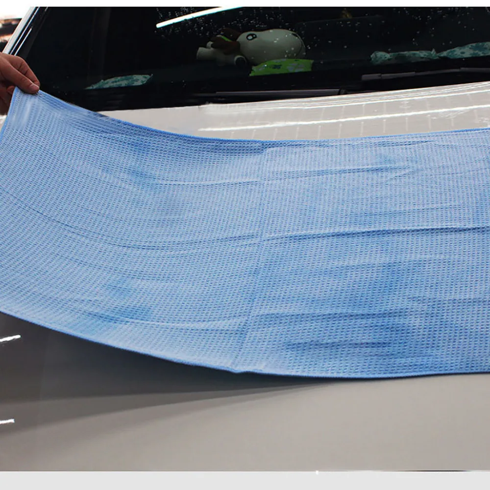 Гидромагнитное полотенце из микрофибры для автомобиля домашняя кухня стирка ткань синий Toalla de coche servette de voiture многоцелевой