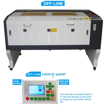 

Free shipping 80W laser engraving machine 1060 laser cutting machine CO2 CNC cutting machine USB interface