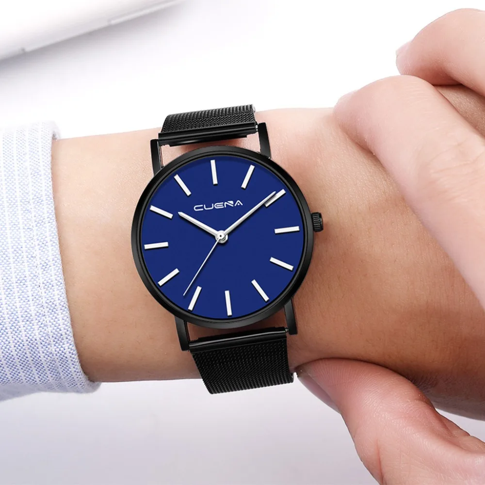Простой стиль мужские черные минималистичные часы Топ бренд Geneva роскошные мужские нарядные часы мужские повседневные часы Relogio Masculino Новинка
