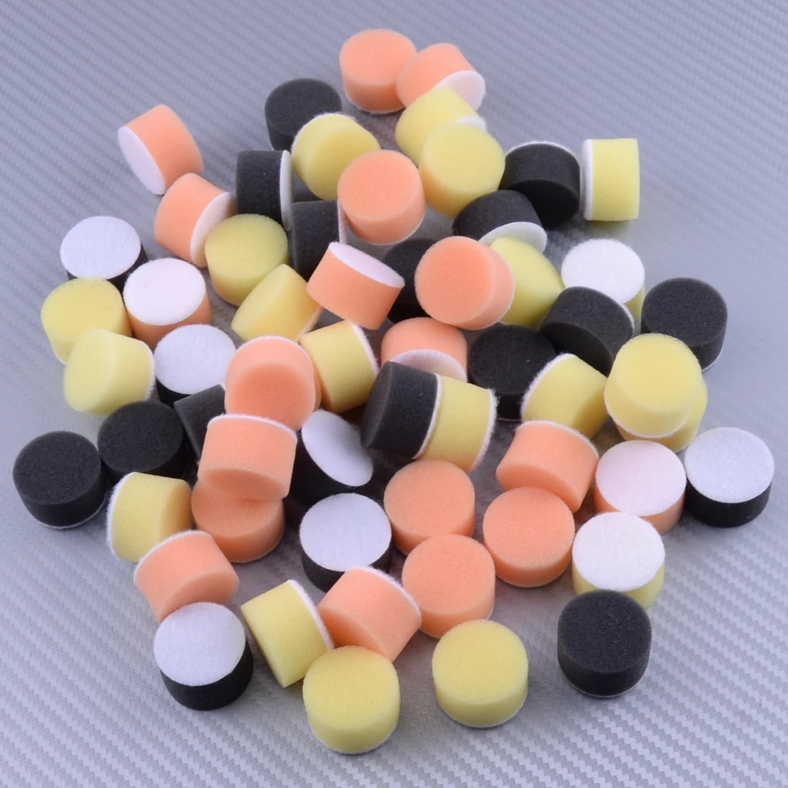 CITALL 60pcs 1 25mm Car Polisher Hand Tool Mixed Sponge Buffing Waxing Polishing font b Care